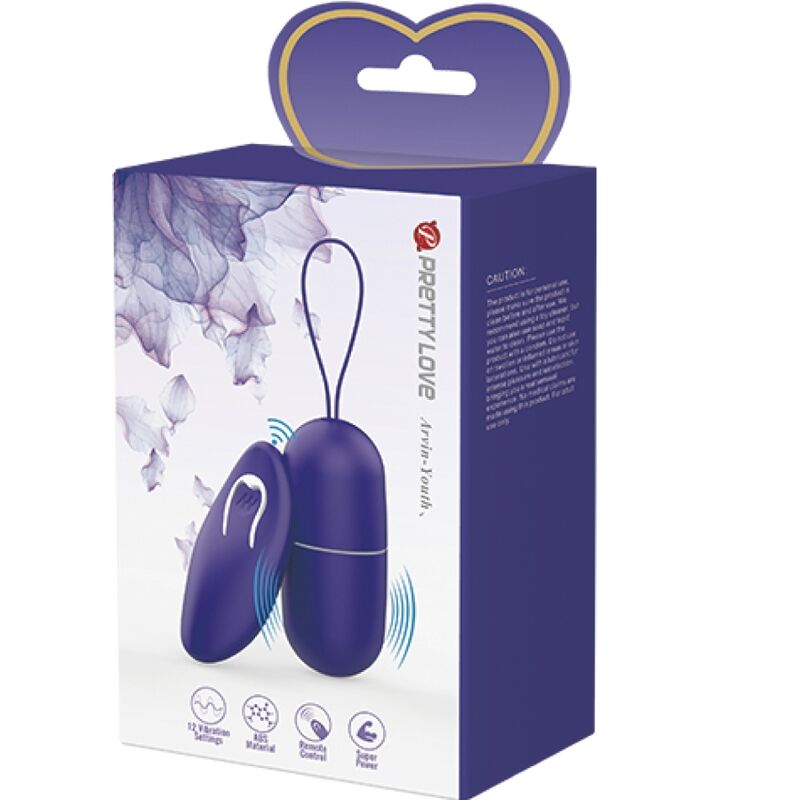 Pretty love - arvin youth huevo vibrador control remoto