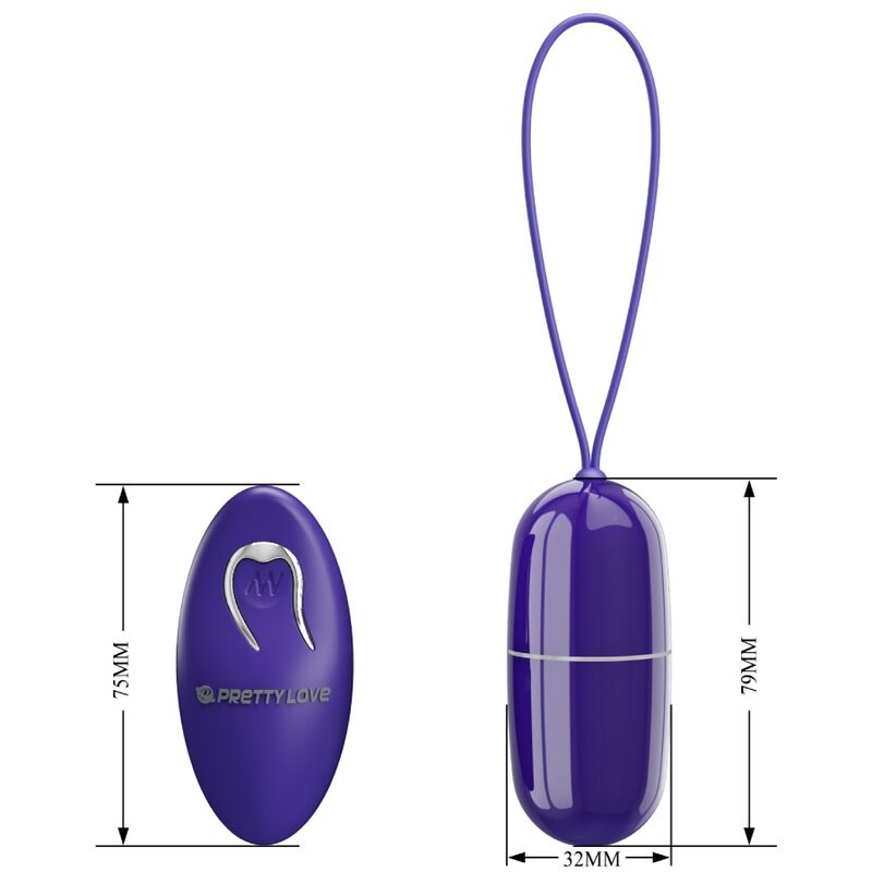Pretty love - arvin youth huevo vibrador control remoto