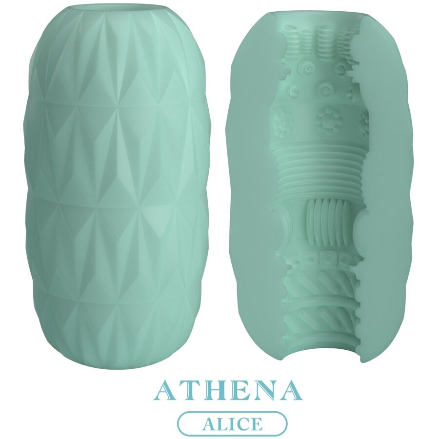 Pretty love - athena alice masturbador masculino turquesa