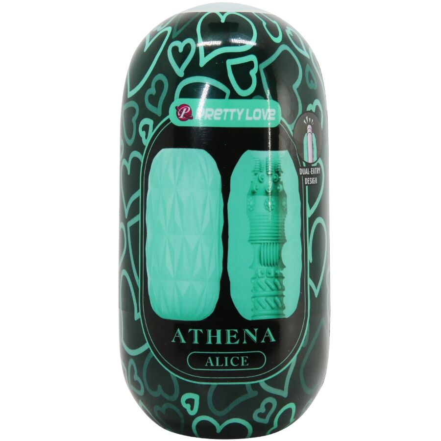 Pretty love - athena alice masturbador masculino turquesa