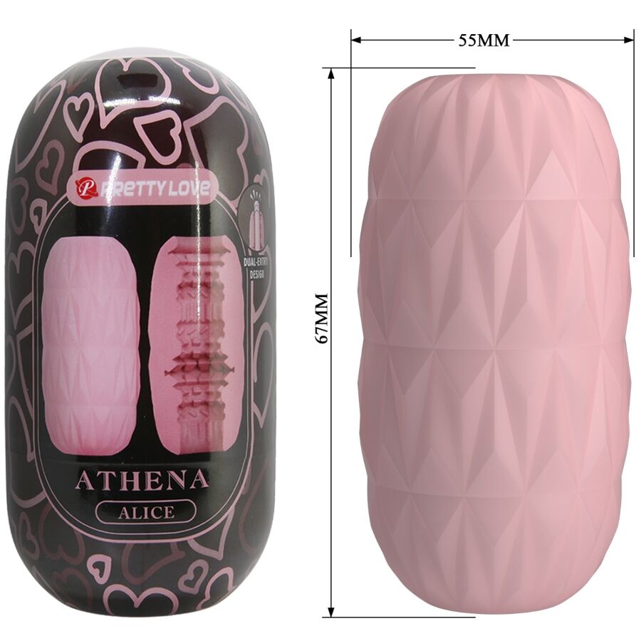 Pretty love - athena alice pack 15 masturbadores masculinos