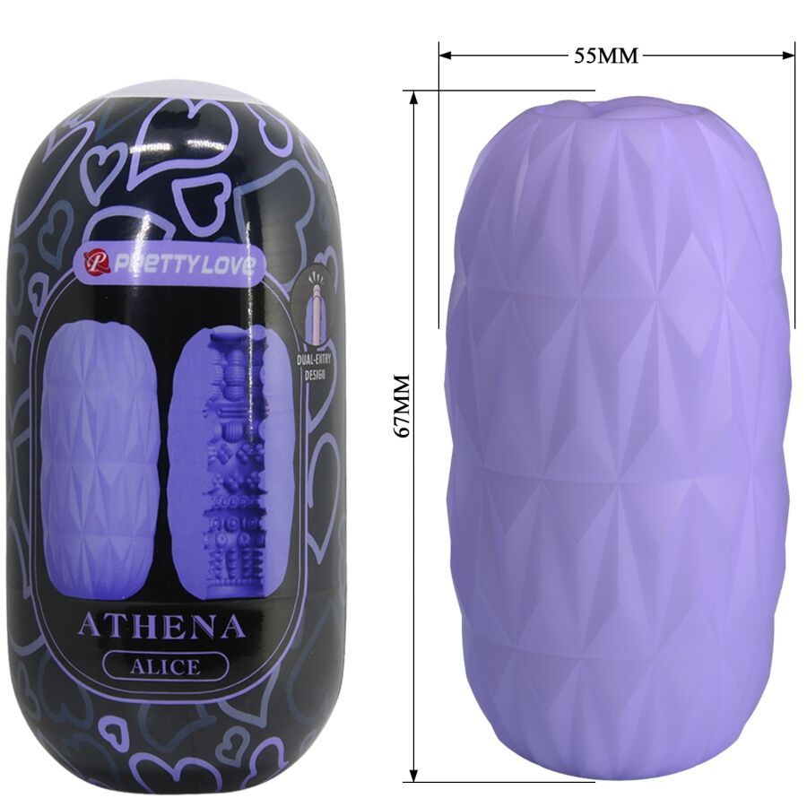 Pretty love - athena alice pack 15 masturbadores masculinos