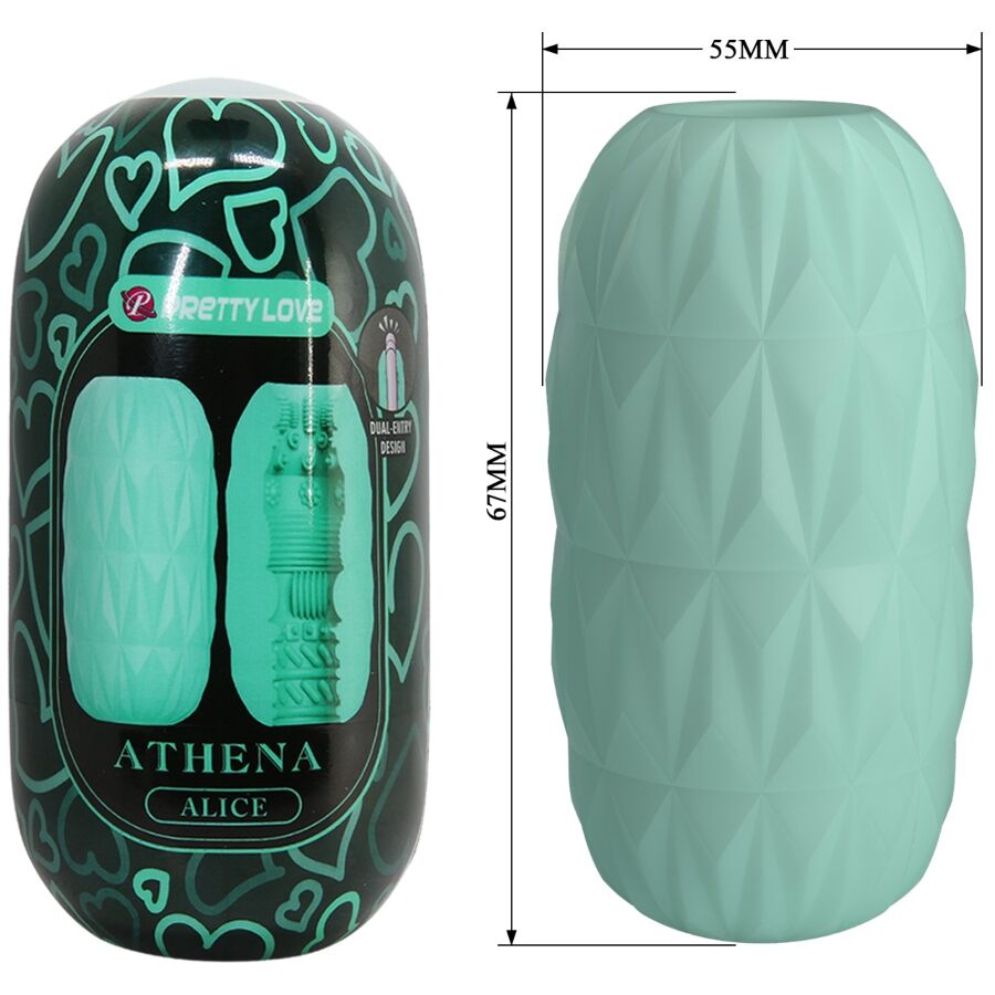 Pretty love - athena alice pack 15 masturbadores masculinos