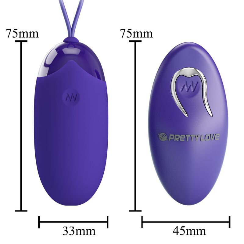 Pretty love - berger youth huevo vibrador control remoto