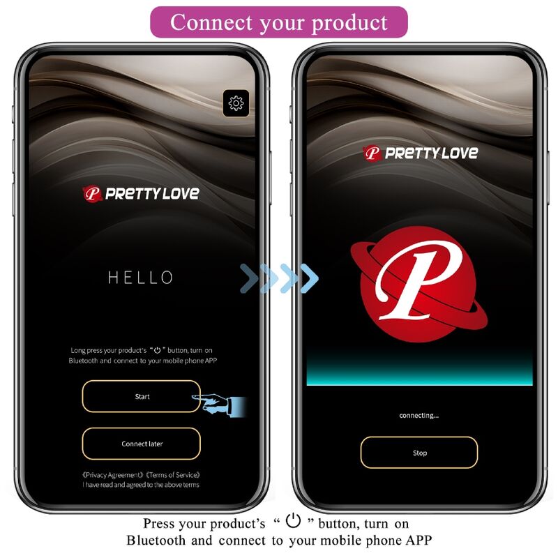 Pretty love - billy vibration lila app gratuita