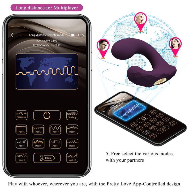 Pretty love - billy vibration lila app gratuita