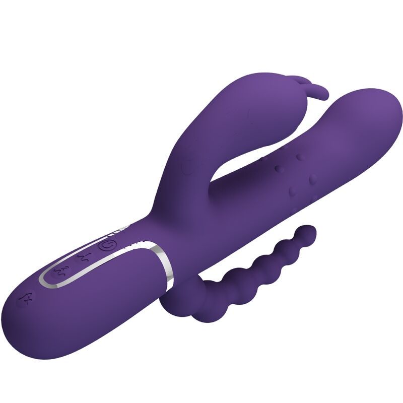 Pretty love - cammy triple vibrador multifunción 4 en 1