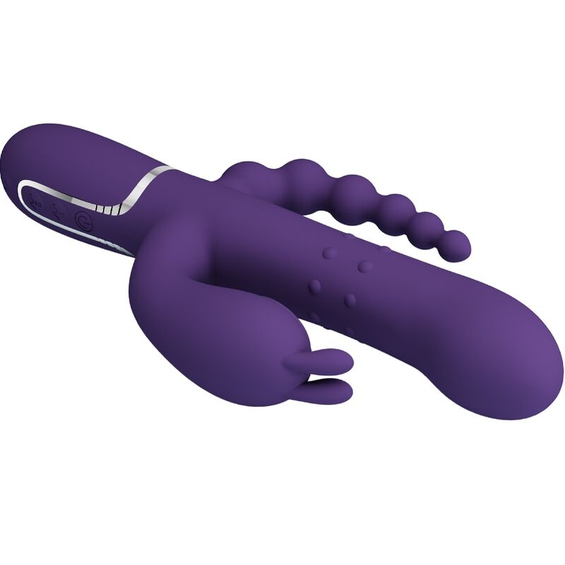 Pretty love - cammy triple vibrador multifunción 4 en 1