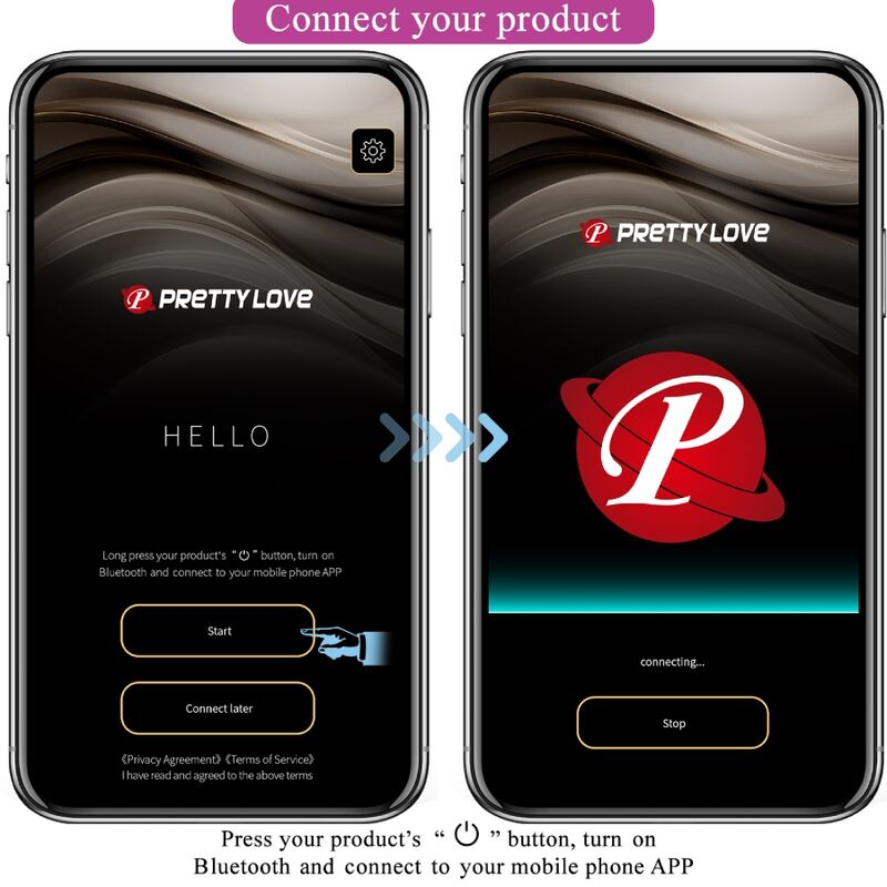 Pretty love - catalina huevo vibrador recargable rosa