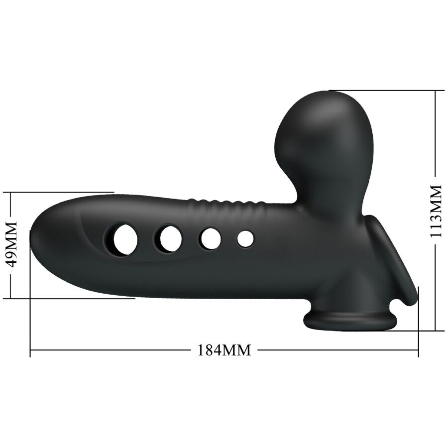Pretty love - crane funda para pene con airbag negro