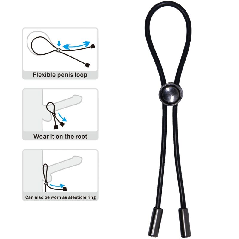 Pretty love - cuerda anillo pene y testículos