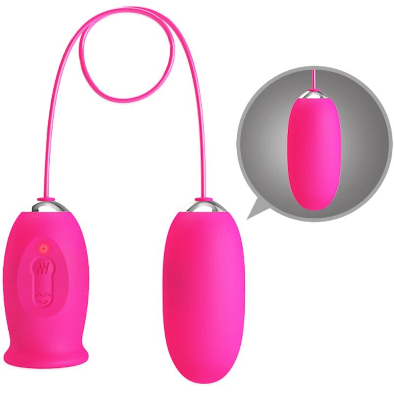 Pretty love - daisy huevo vibrador + lengua estimuladora