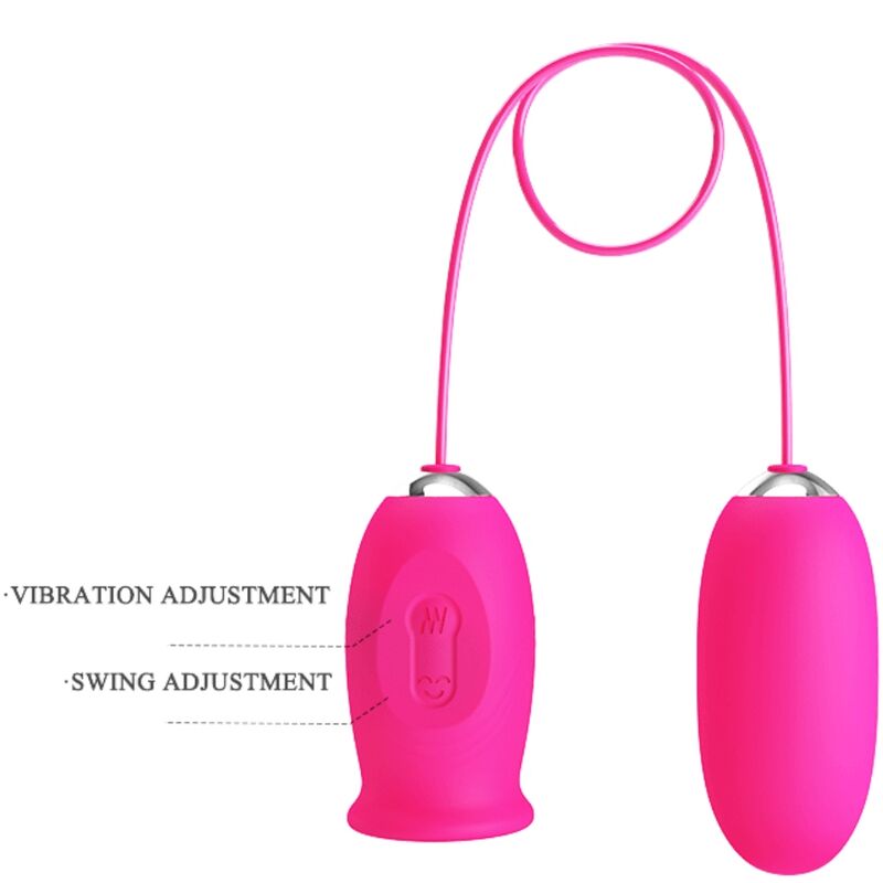 Pretty love - daisy huevo vibrador + lengua estimuladora