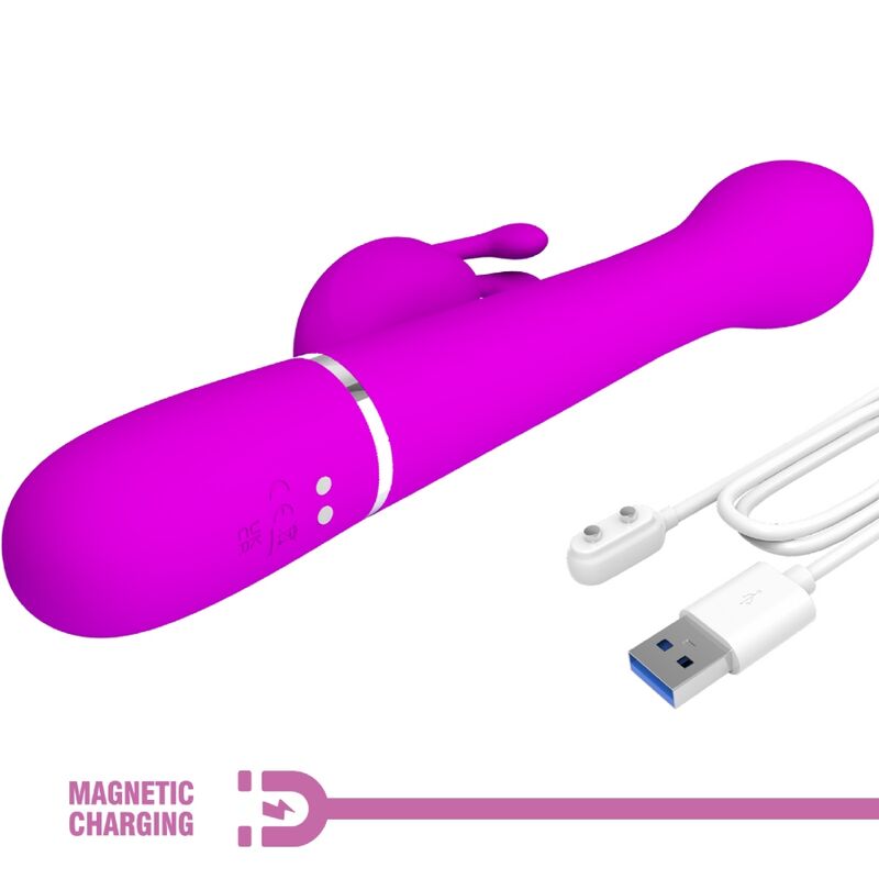 Pretty love - dejon vibrador rabbit 3 en 1 multifunción