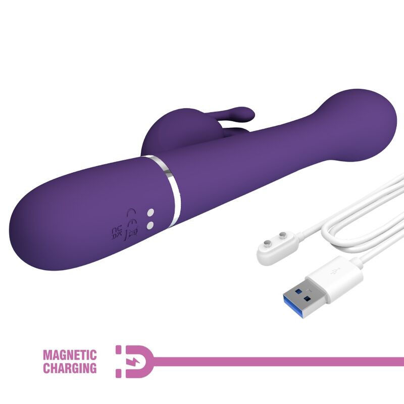 Pretty love - dejon vibrador rabbit 3 en 1 multifunción