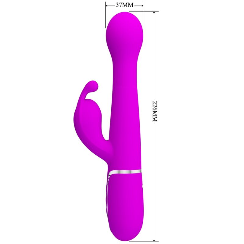 Pretty love - dejon vibrador rabbit 3 en 1 multifunción
