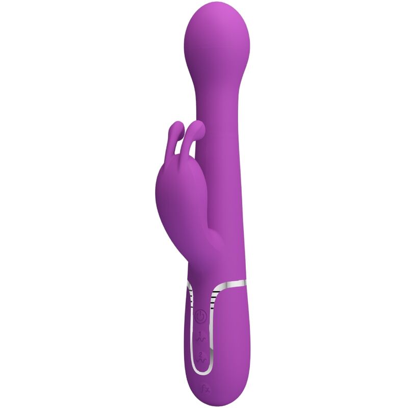 Pretty love - dejon vibrador rabbit multifunción 3 en 1