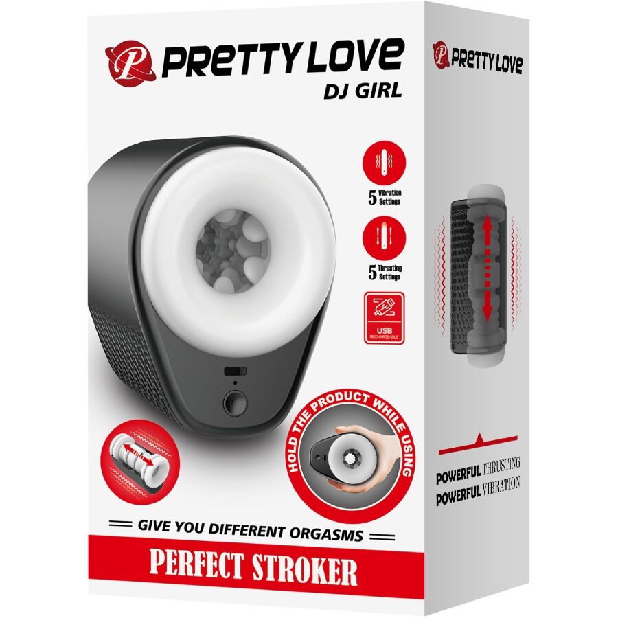 Pretty love - dj girl masturbador masculino con vibración 5