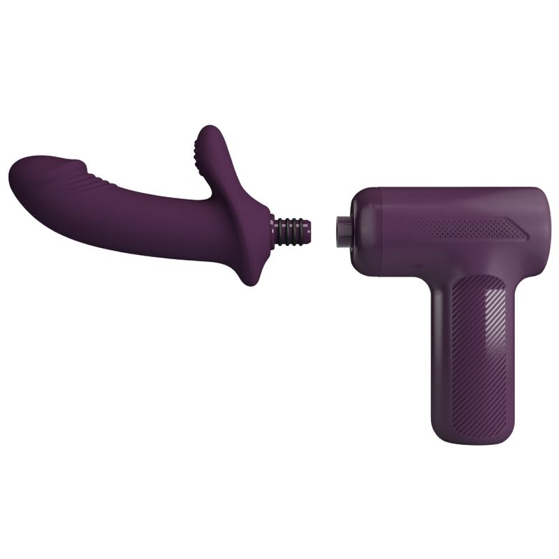 Pretty love - dj scholar masajeador 5 configuraciones morado