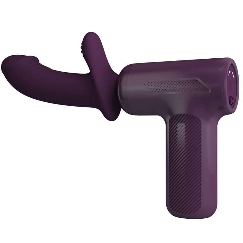 Pretty love - dj scholar masajeador 5 configuraciones morado