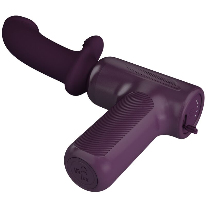 Pretty love - dj scholar masajeador 5 configuraciones morado