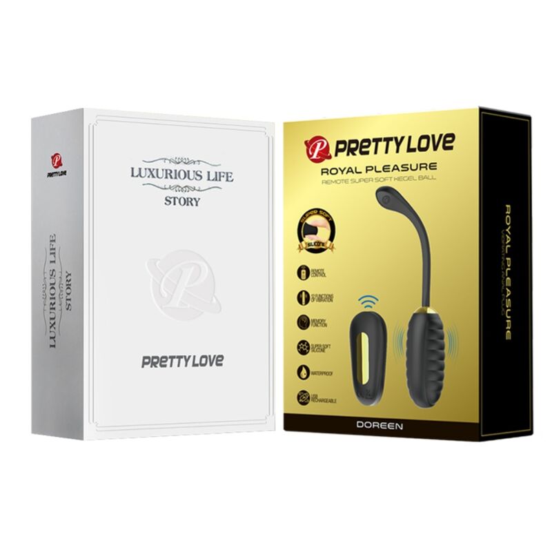 Pretty love - doreen huevo vibrador de lujo recargable