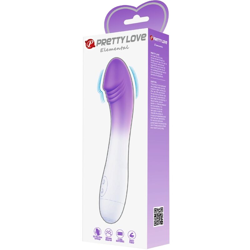 Pretty love - elemental vibrador punto g 30 vibraciones