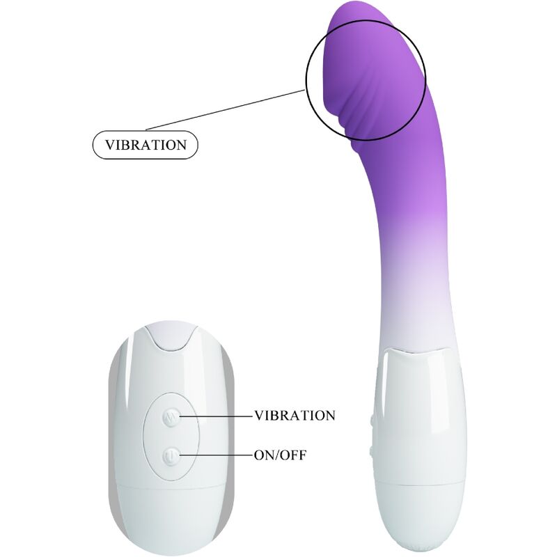 Pretty love - elemental vibrador punto g 30 vibraciones