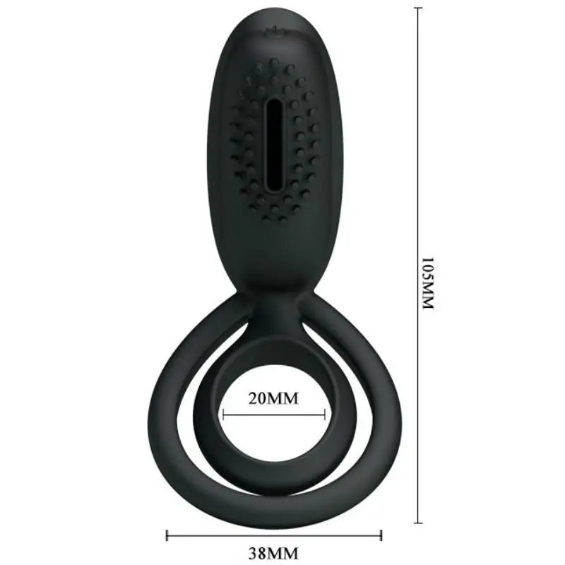 Pretty love - esther anillo vibrador con estimulador
