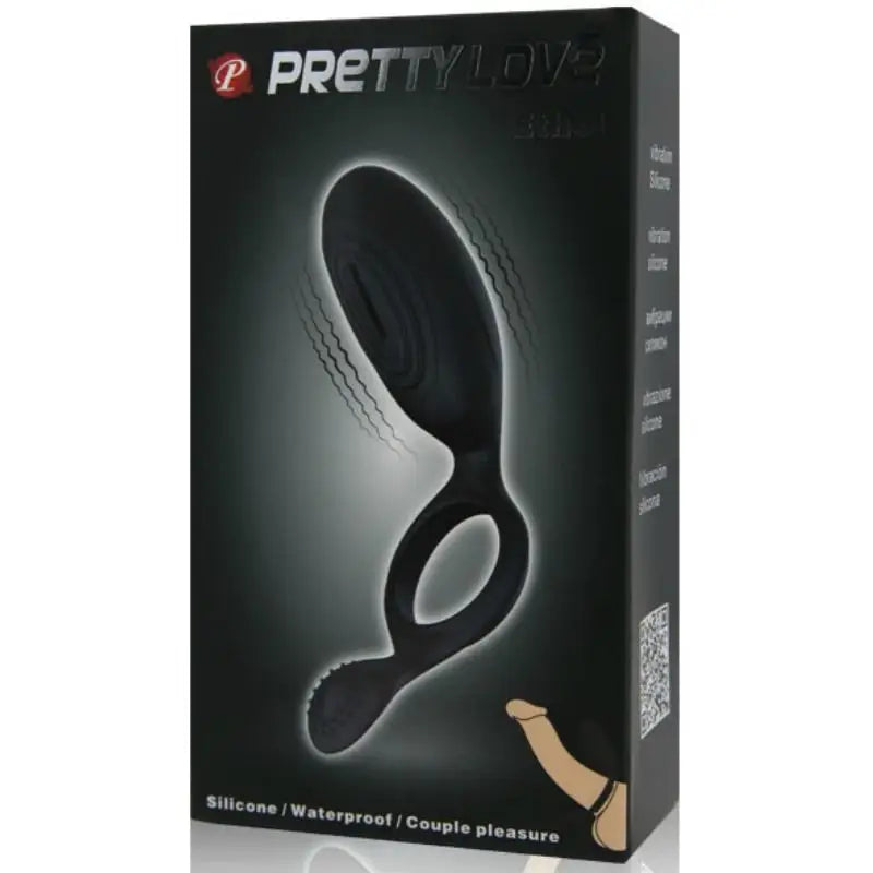 Pretty love - ethel anillo vibrador con estimulador
