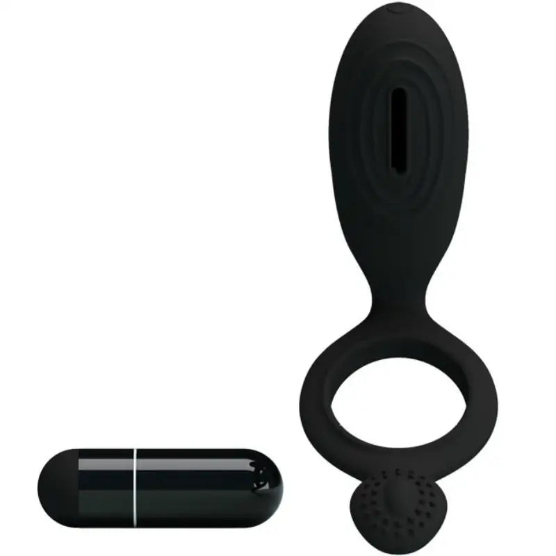 Pretty love - ethel anillo vibrador con estimulador