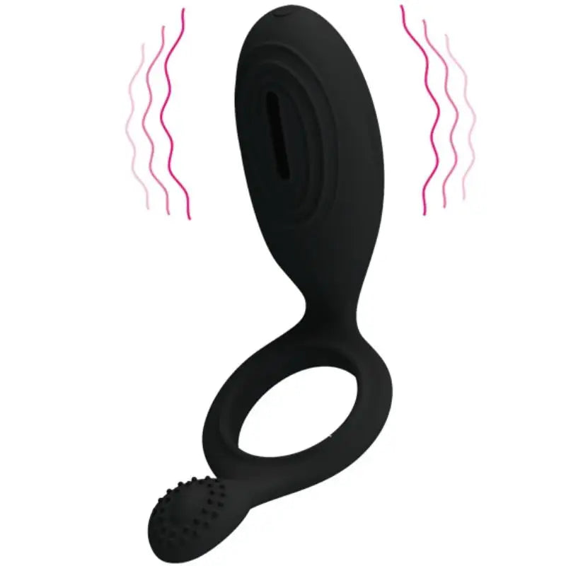 Pretty love - ethel anillo vibrador con estimulador