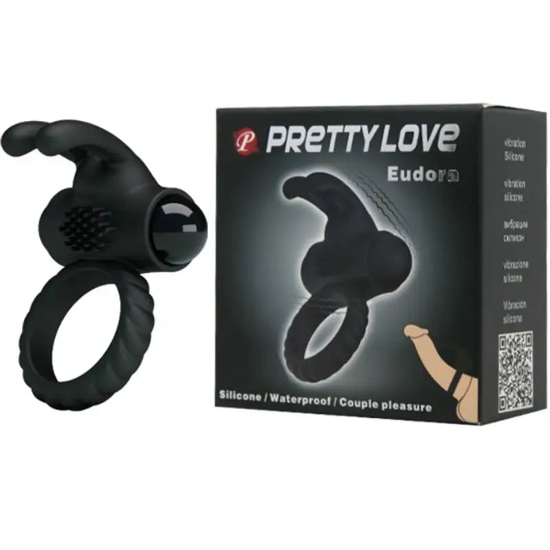Pretty love - eudora anillo vibrador con estimulador