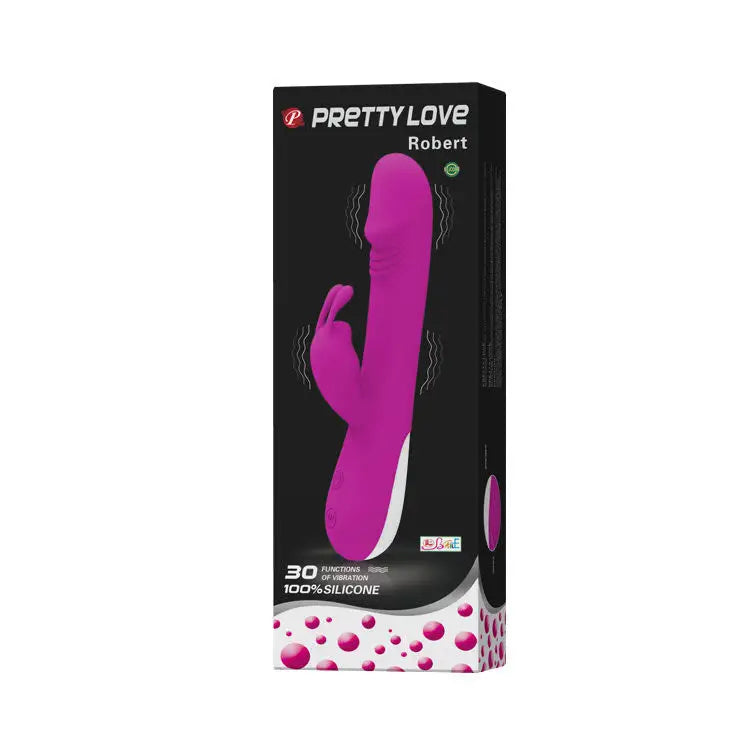 Pretty love - flirtation vibrador con estimulador clitoris