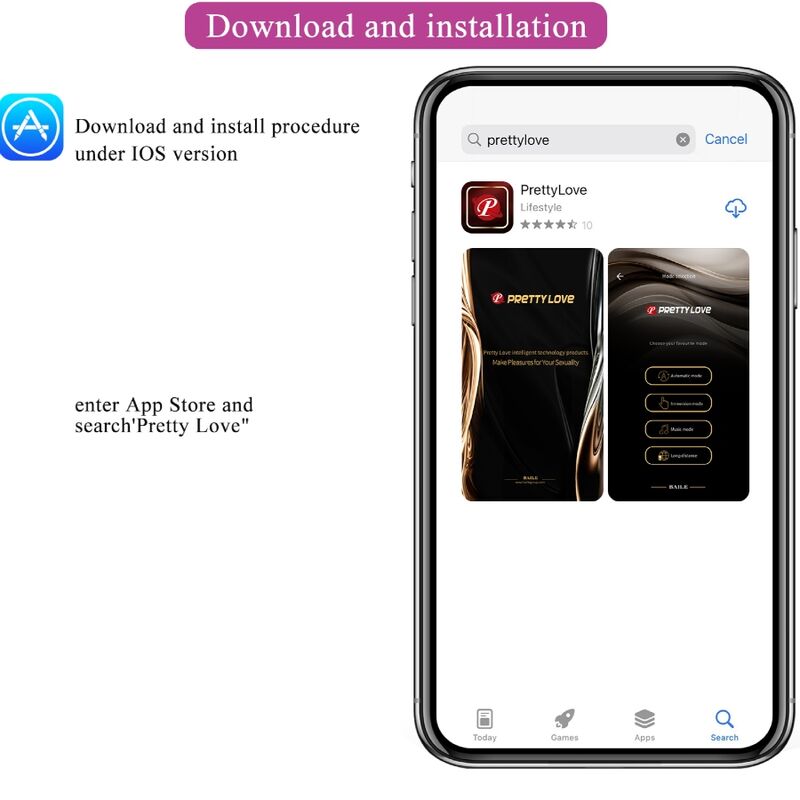Pretty love - franz masajeador & vibrador app gratutita