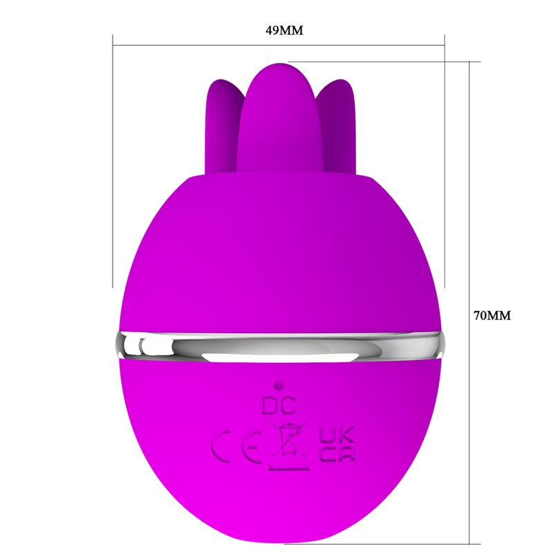 Pretty love - gemini ball vibrador de silicona redondo