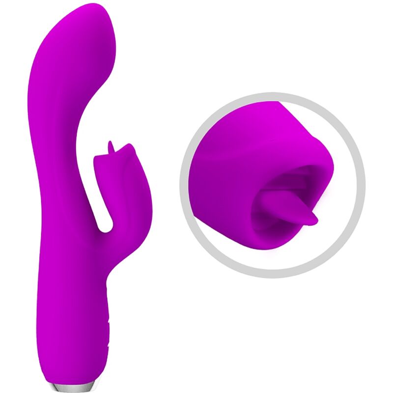 Pretty love - gloria vibrador conejo recargable-impermeable