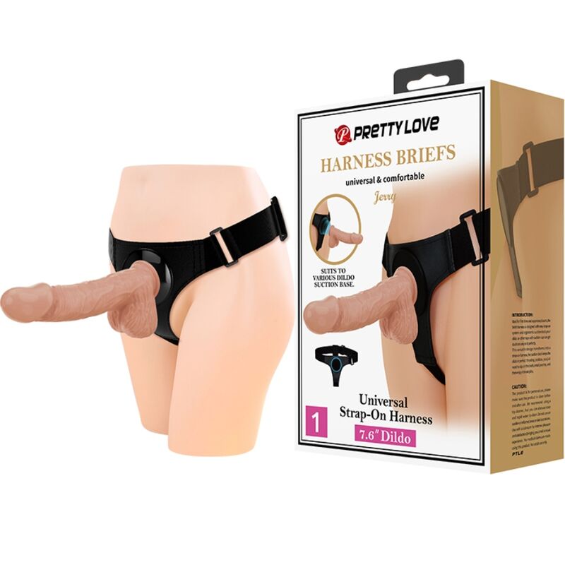 Pretty love - harness briefs arnés universal con dildo