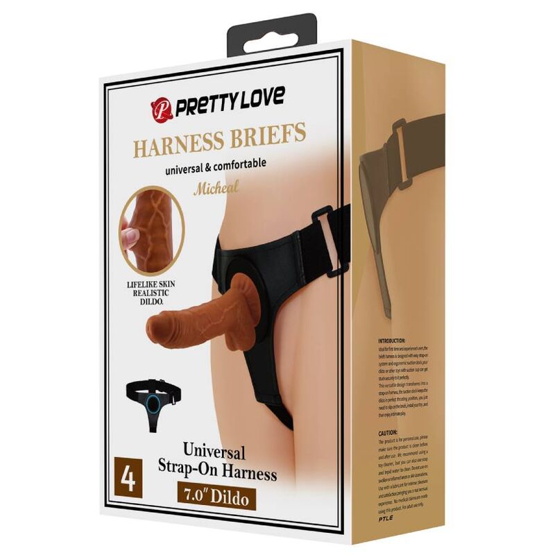 Pretty love - harness briefs arnés universal con dildo