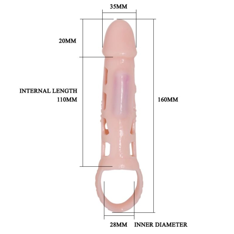 Pretty love - harrison funda extensora pene con vibración