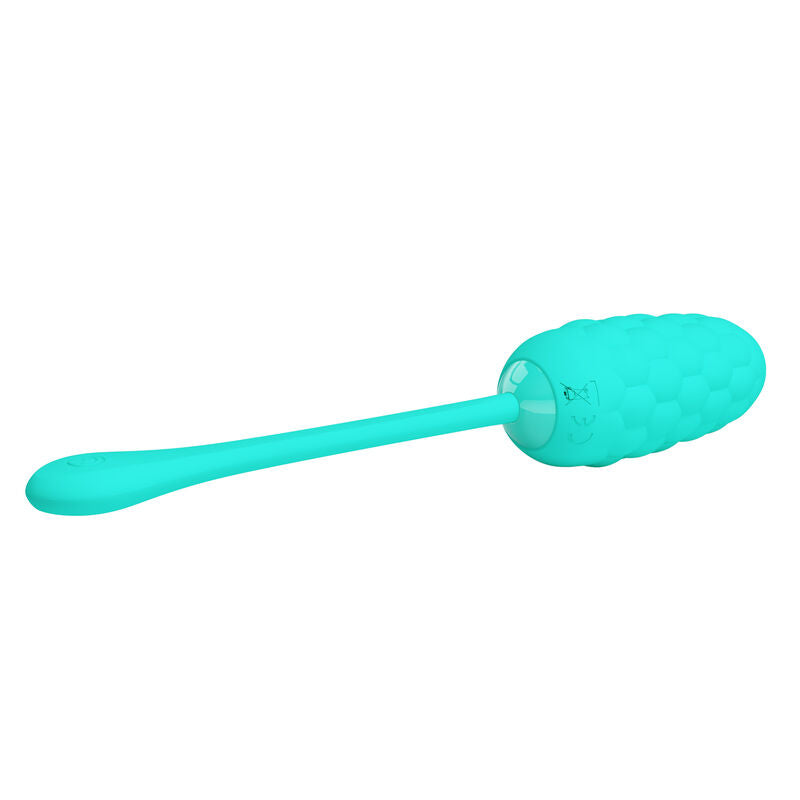 Pretty love - huevo vibrador con textura marina recargable