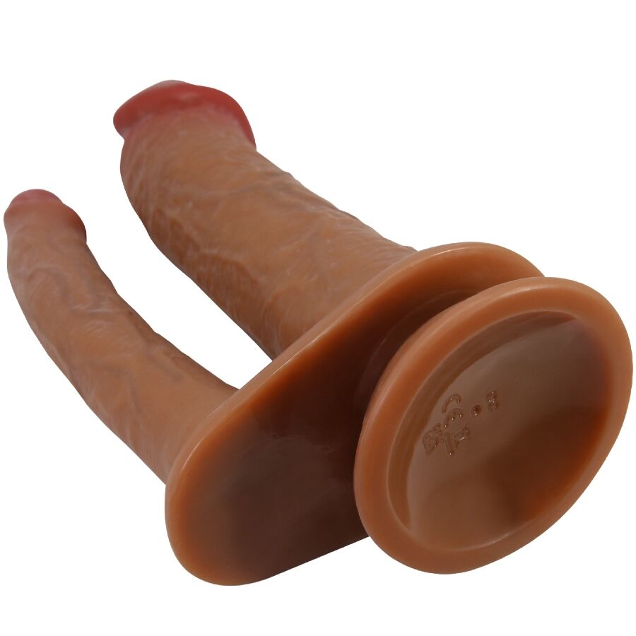 Pretty love - hulbert doble dildo realístico con vibración