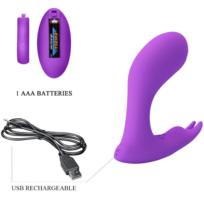 Pretty love - idabelle vibration & pulsation control remoto