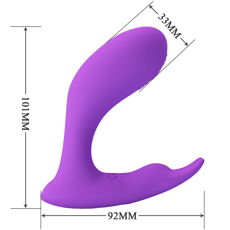 Pretty love - idabelle vibration & pulsation control remoto