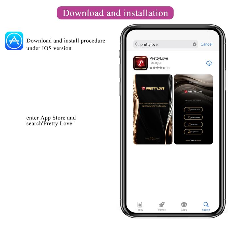 Pretty love - jayleen vibrador app control remoto lila