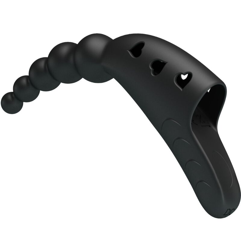 Pretty love - jordin vibrador de dedo 10 vibraciones negro