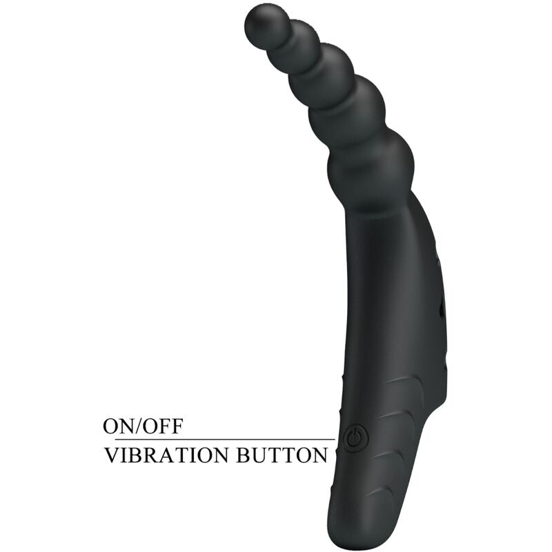 Pretty love - jordin vibrador de dedo 10 vibraciones negro