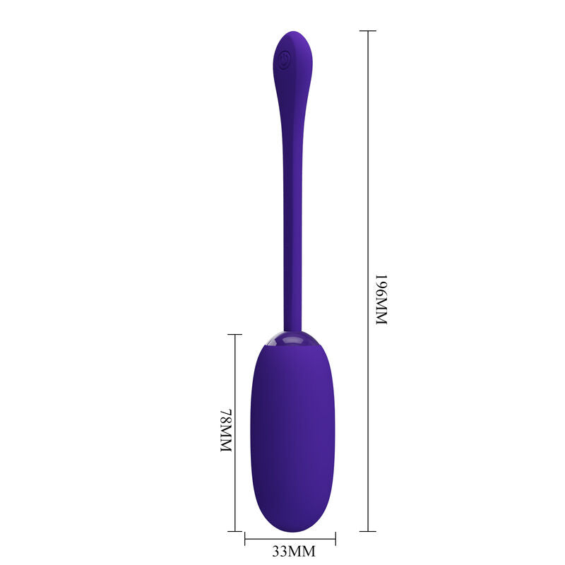 Pretty love - julius huevo vibrador impermeble & recargable