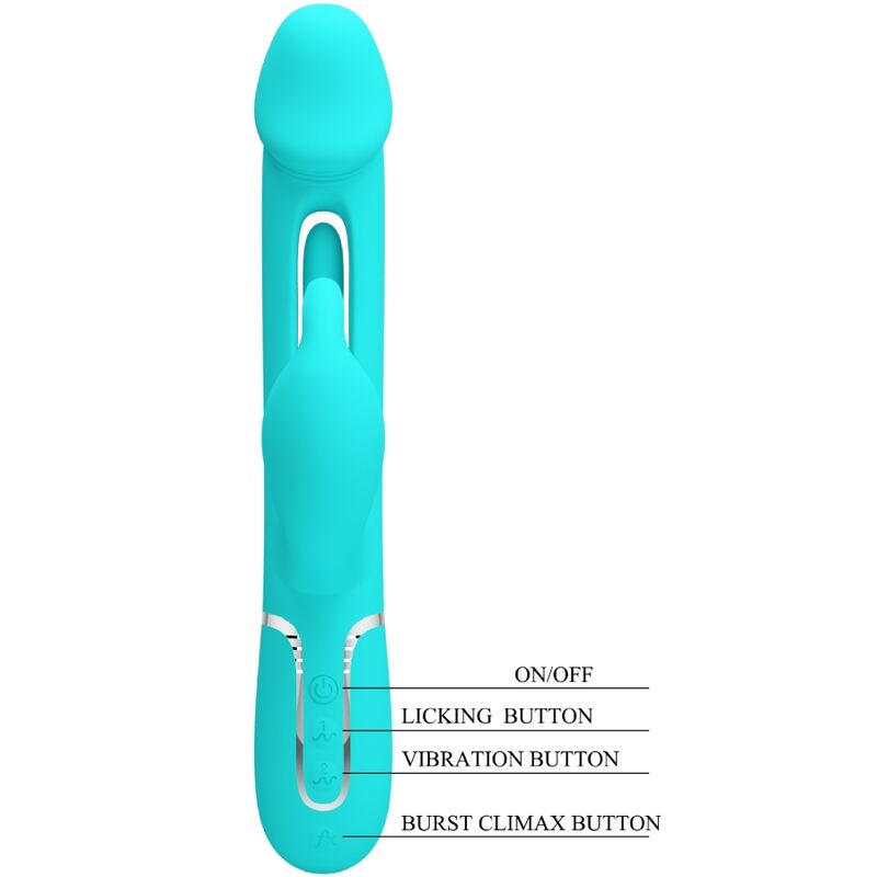 Pretty love - kampas vibrador rabbit 3 en 1 multifunción