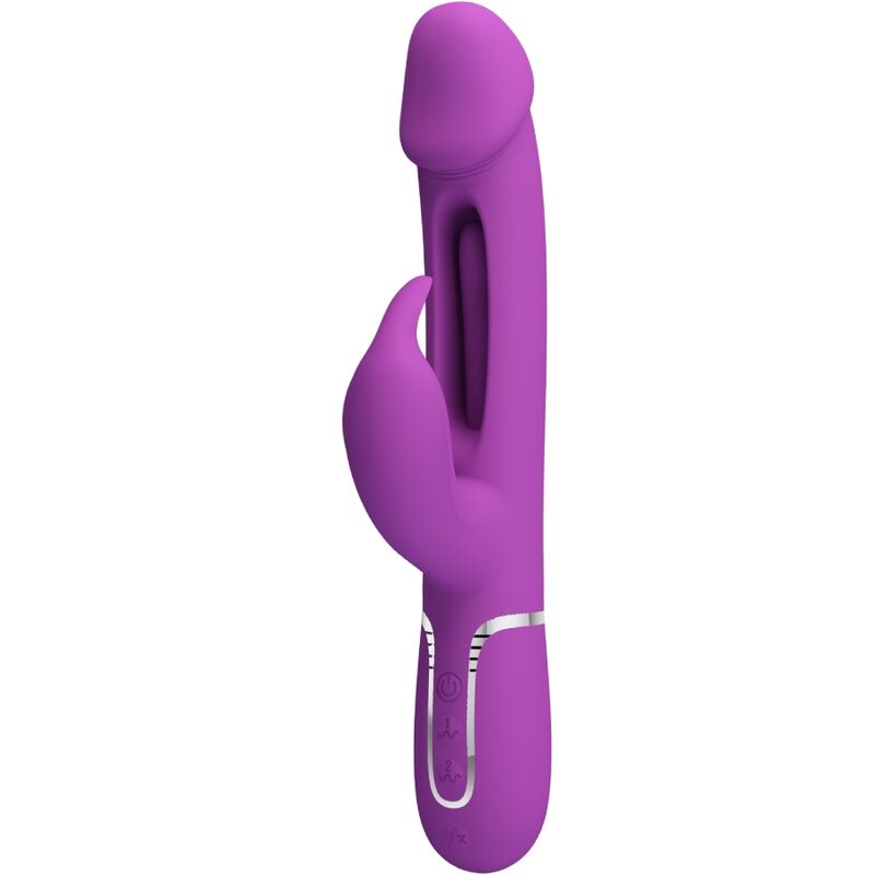 Pretty love - kampas vibrador rabbit multifunción 3 en 1